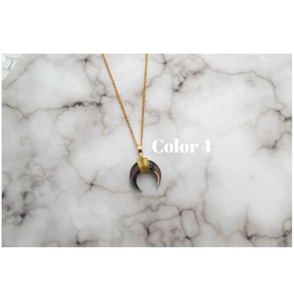 🆕️ Double Horn Necklace - Picture 8 of 8